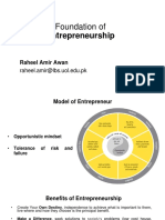 Foundation Of: Entrepreneurship