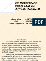 PPT Konsep Modifikasi Pendidikan Jasmani ( Alif Putrawan)