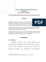 Jurnal - Tanggung Jawab Hukum Pencemaran Dan Pengrusakan Lingkungan, - Patawari