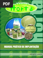 Projeto Horta - Manual Prático de Implantação - Governo Do Estado de São Paulo