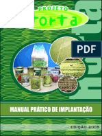Projeto Horta - Manual Prático de Implantação - Governo do Estado de São Paulo