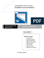 The University of Economics: Group Excercise