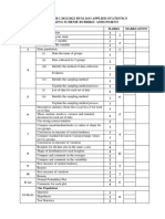 Semester I 2021/2022 Bum 2413 Applied Statistics Marking Scheme Rubriks: Assignment