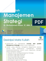 Strategi dan Manajemen Strategi