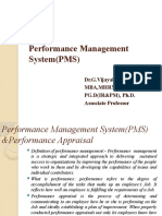 Performance Management System (PMS) : Dr.G.Vijayakrishna, Mba, MHRM, PG.D (IR&PM), Ph.D. Associate Professor