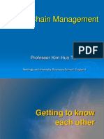Supply Chain Management: Professor Kim Hua Tan