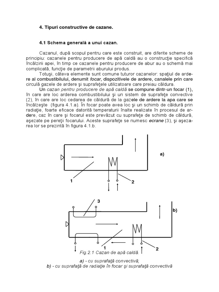 Tipuri Constructive de Cazan | PDF