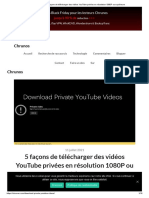 5 façons de télécharger des vidéos YouTube privées en résolution 1080P ou supérieure