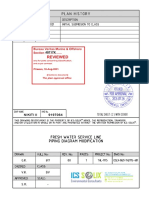 (ICSLX-0621-THL1175-601) - FRESH WATER SERVICE PIPING DIAGRAM - rev.00-BV