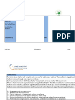 Environmental Audit Protocol 2019.. (Updated Protocol 2019)