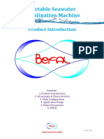 BEFAL SWRO SP - SERIES Product Introduction