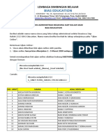 Hasil Seleksi Administrasi Beasiswa Siap Kuliah 2020