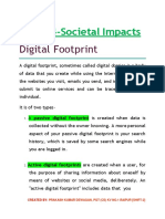 Unit-4-Societal Impacts: Digital Footprint