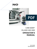 Operator'S Manual: Curb-Sider VSL-6000 AND 6900