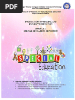 (Template) MODULE 1 Foundation of SPED and INCLUSIVE ED-1