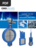 Damper Valves: FOR Air & Gases Treatment