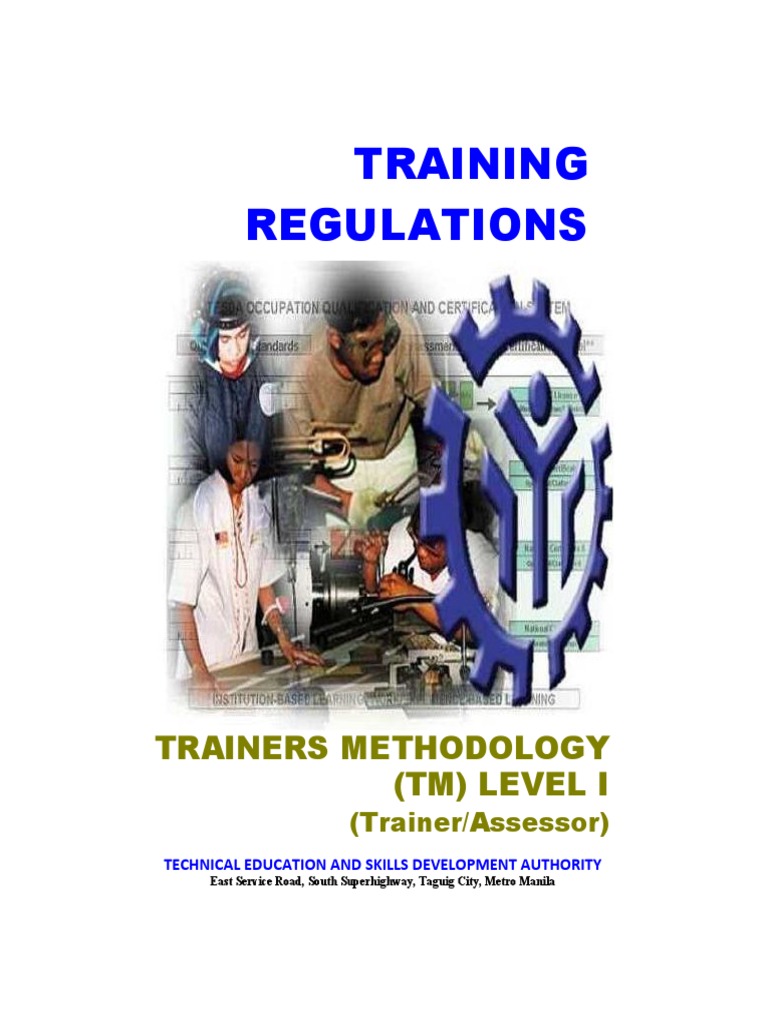 TR Trainers Methodology Level I (TrainorAssessor) | PDF
