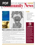 Download May 2011 Community News by University of Denver SN54548786 doc pdf