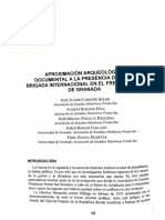 Aproximación Arqueológica y Documental A La Presencia de La XIII Brigada Internacional en El Frente Norte de Granada