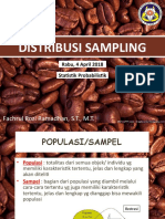 Minggu 10. Distribusi Sampling