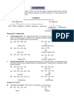 1.0 Isomerism Theory