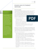 Ex4400 Line of Ethernet Switches: Product Overview