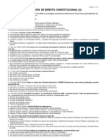 Exercícios de Direito Constitucional (II) - questões sobre princípios, direitos e deveres constitucionais