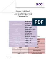 Los Survey Report Customer Site: Wireless PTMP Phase 3