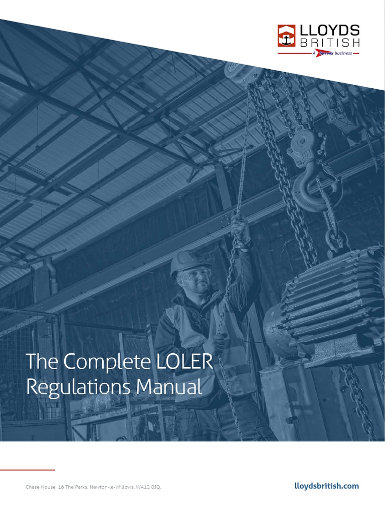 Understanding LOLER Regulations and Compliance | PDF | Safety