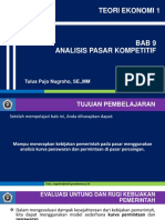 Materi Analisis Pasar Kompetitif