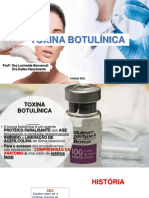 Toxina botulínica: propriedades, mecanismo de ação e aplicações estéticas