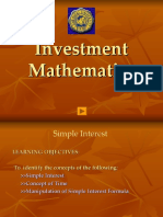 Mat C 101 Module 14 Mat of Simple Interest TH of Finance