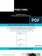 Application Tips Teach For India Fellowship Program - Cohort of 2022
