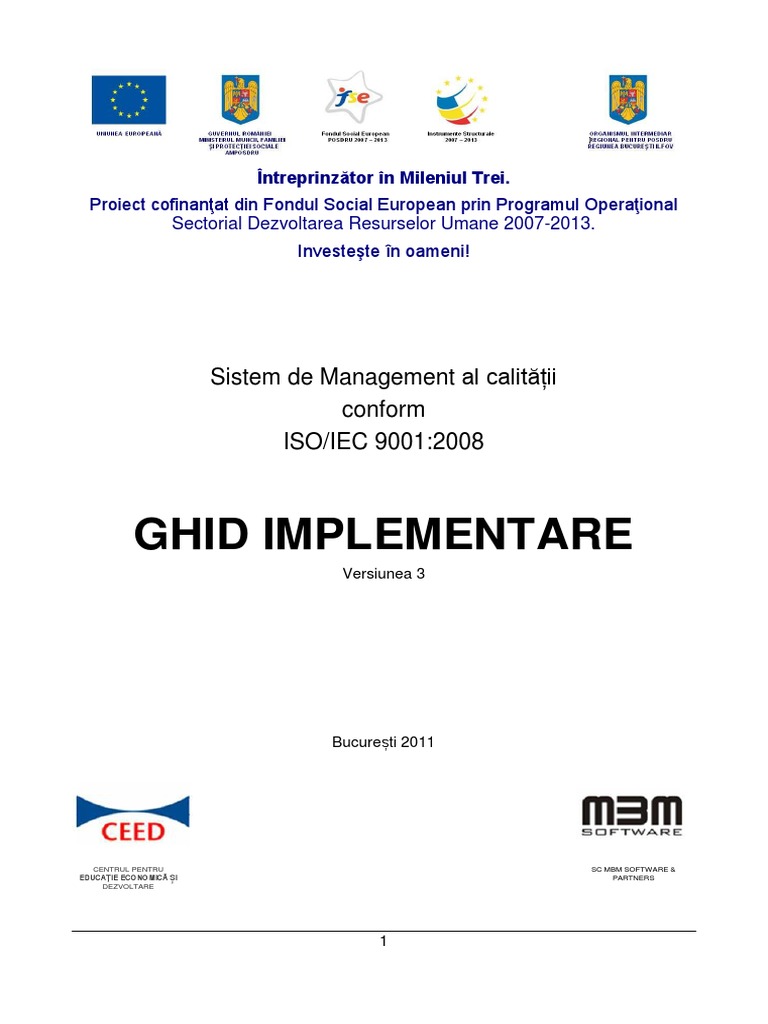 Ghid Implementare SMC | PDF