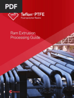 Teflon Ptfe Ram Extrusion Guide