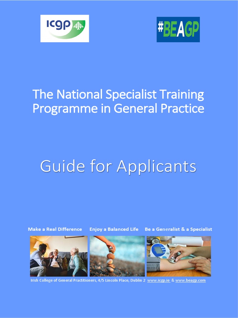The National Specialist Training Programme in General Practice | PDF ...