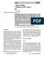 Hypoglycaemia and Cardiac Arrhythmias in Patients Type Diabetes Mellitus