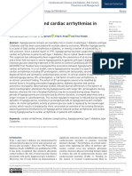 Hypoglycaemia and Cardiac Arrhythmias in Diabetes