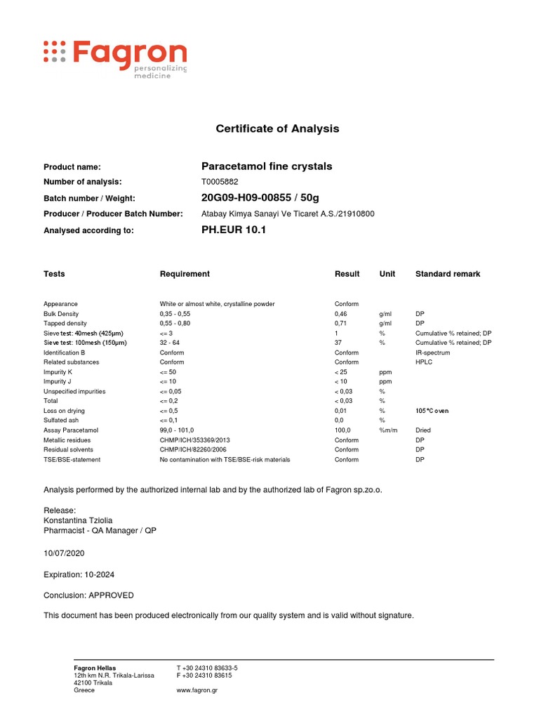 COA Dan MSDS | PDF | Dangerous Goods | Safety
