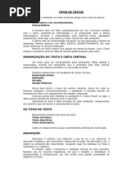 TIPOS DE TEXTOS