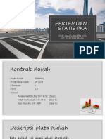 Statistika Pertemuan 1