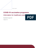 COVID-19 Vaccination Programme Guidance For Healthcare Workers 6 August 2021 v3.10