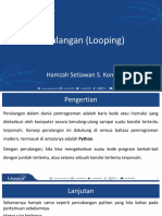 Materi 10 Perulangan (Looping)