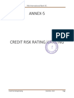 Annex - 5 - Credit Risk Rating Dec. 2019