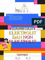 Bahan Ajar Kelompok 5 - PPT Larutan Elektrolit Non Elektrolit