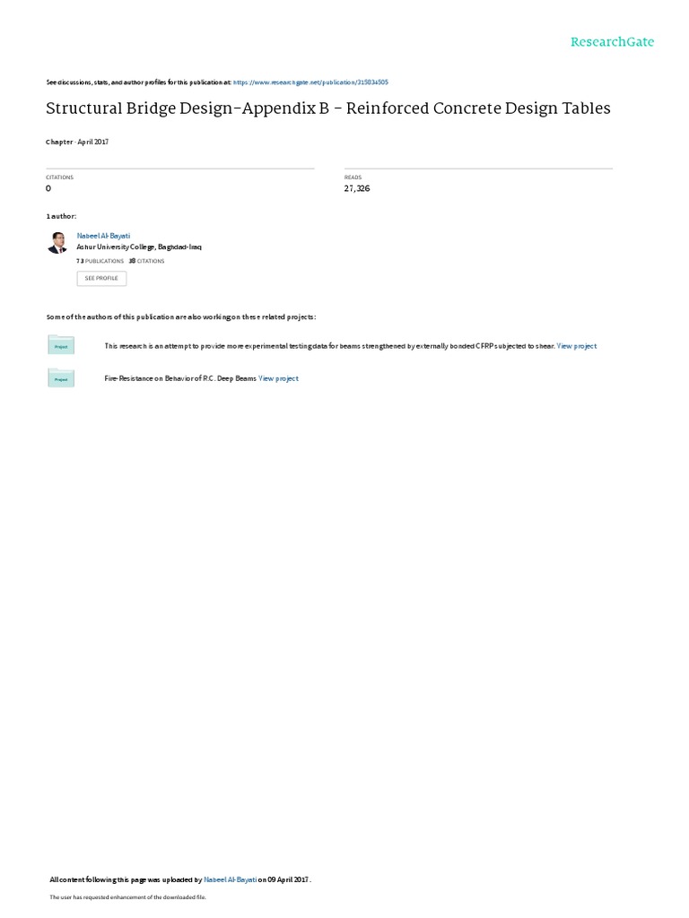 Reinforcement Areas of Steel PDF Computing Building Engineering