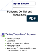 Chapter Eleven: Managing Conflict and Negotiating