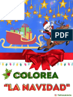 Colorea La Navidad