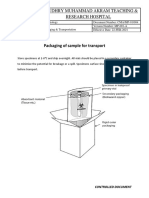 004-Final SOP For Covid Sample Packaging & Transportation