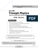 MHT Cet Triumph Physics Mcqs Based On STD Xii Syllabus MH Board 12111